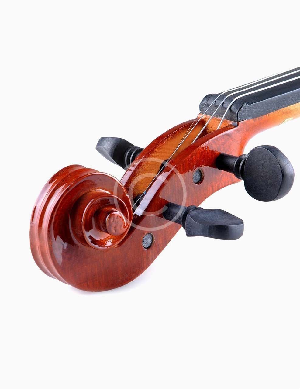 Handcrafted Wood Acoustic Violin - Image 4